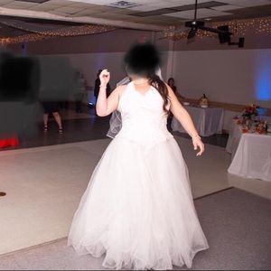 Size 16 Davids Bridal wedding dress